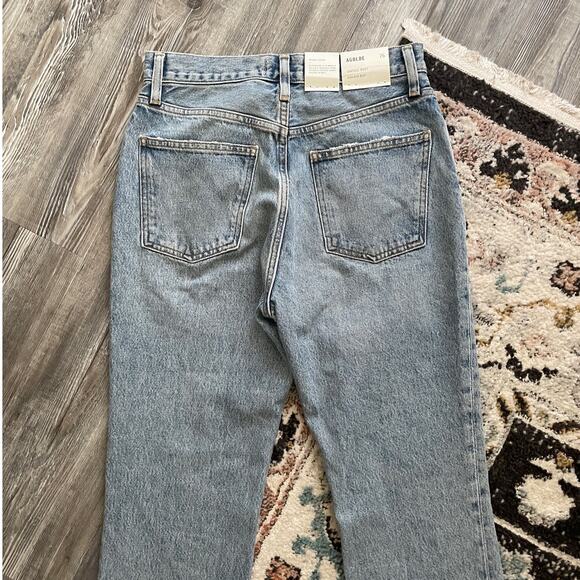 Agolde High Rise Vintage Boot Jeans in Sway Light Wash - Picture 9 of 10
